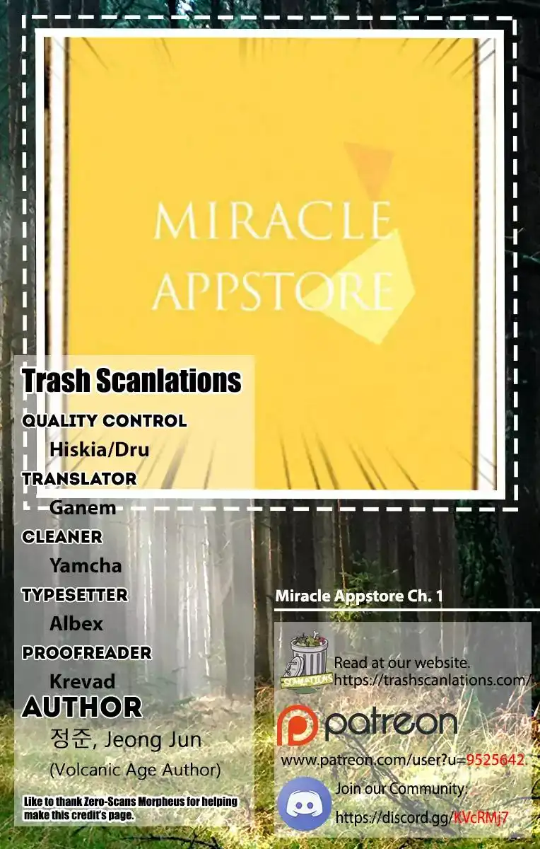 Miracle App Store Chapter 1 1